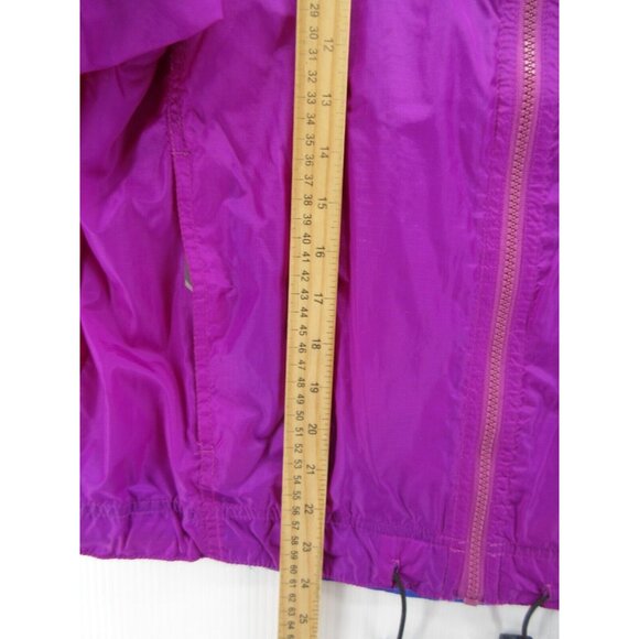 VINTAGE LL Bean Jacket Medium Windbreaker Coat Lightweight 90s Logo - Picture 7 of 14